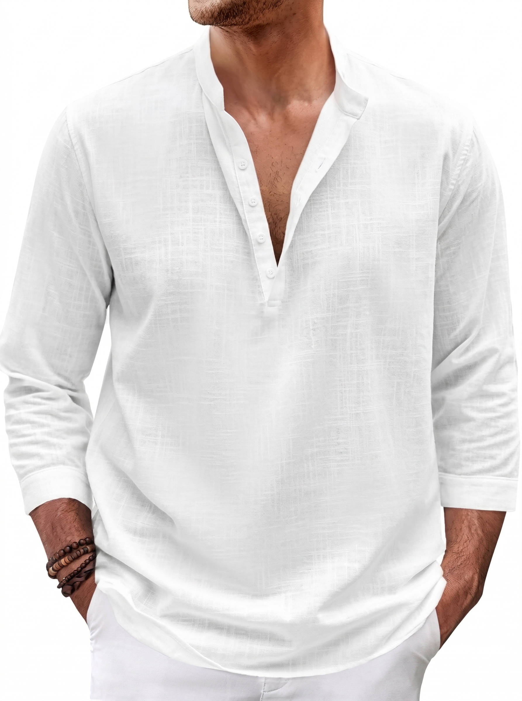 Mens_Linen_Henley_Shirts__3_4_Long_Sleeve__Loose_Fit_0.jpg